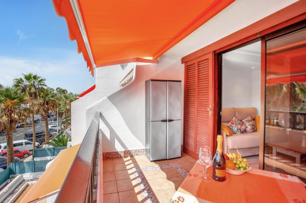 Ferienwohnung Sun Beach, Fiber, Pool Playa de las Américas Exterior foto