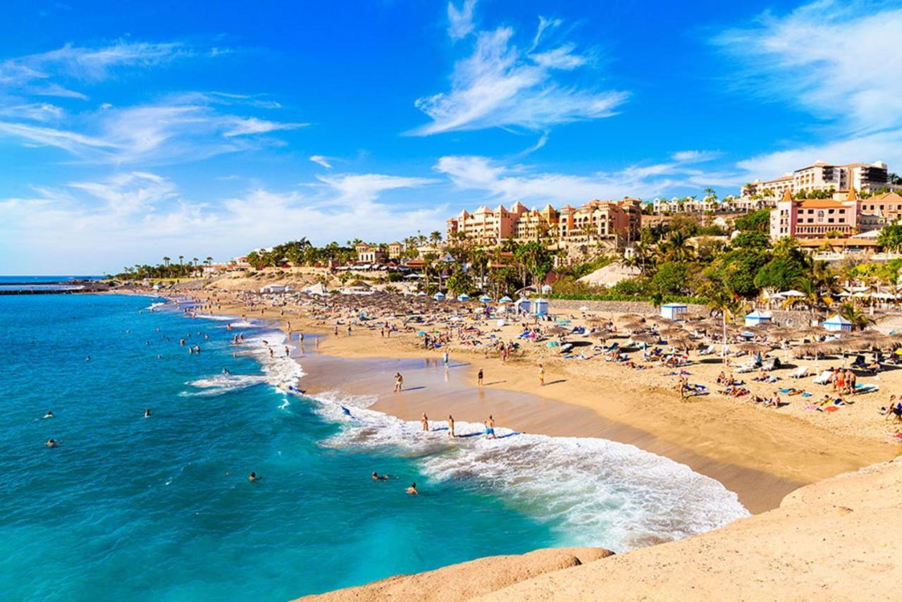 Ferienwohnung Sun Beach, Fiber, Pool Playa de las Américas Exterior foto